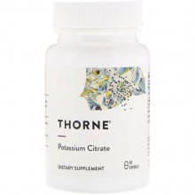 Микроэлемент Калий Thorne Research Potassium Citrate 90 Veg Caps