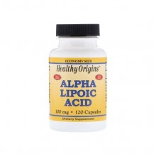 Альфа-липоевая кислота Healthy Origins Alpha Lipoic Acid 100 mg 120 Caps