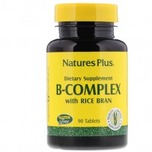 В комплекс Nature's Plus B-Complex with Rice Bran 90 Tabs В комплекс Nature's Plus B-Complex with Rice Bran 90 Tabs