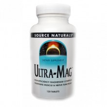 Микроэлемент Магний Source Naturals Ultra-Mag 120 Tabs Микроэлемент Магний Source Naturals Ultra-Mag 120 Tabs