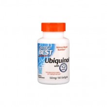 Коэнзим Doctor's Best Ubiquinol Featuring Kaneka's QH 50 mg 90 Softgels