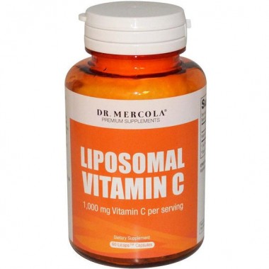 Витамин C Dr. Mercola Liposomal Vitamin C 1000 mg 60 Licaps Caps
