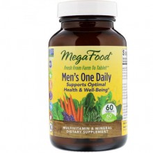 Витаминно-минеральный комплекс MegaFood Men's One Daily Iron Free 60 Tabs Витаминно-минеральный комплекс MegaFood Men's One Daily Iron Free 60 Tabs