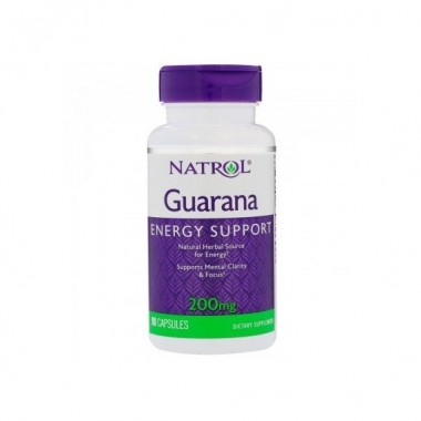 Гуарана Natrol Guarana 200 mg 90 Caps