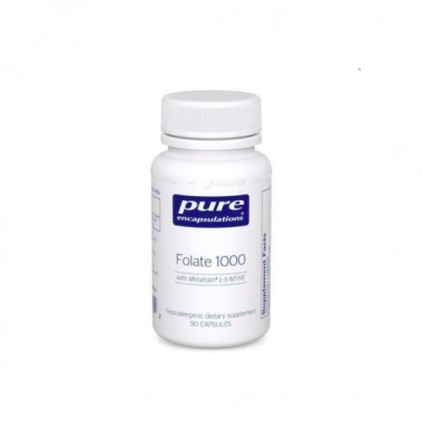 Фолиевая кислота Pure Encapsulations Folate 1000 mg 90 Caps PE-01430 Фолиевая кислота Pure Encapsulations Folate 1000 mg 90 Caps PE-01430