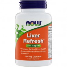 Комплекс для профилактики работы печени NOW Foods Liver Refresh 90 Veg Caps NOW-02448