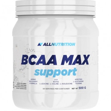 Аминокислота BCAA для спорта All Nutrition BCAA Max Support 500 g /50 servings/ Cherry Аминокислота BCAA для спорта All Nutrition BCAA Max Support 500 g /50 servings/ Cherry