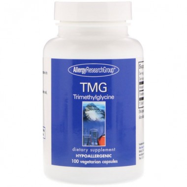 Глицин Allergy Research Group TMG Trimethylglycine 100 Caps ALG-73230