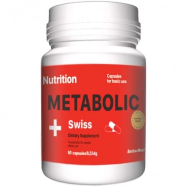 Мультивитамины EntherMeal Metabolic Swiss 60 Caps
