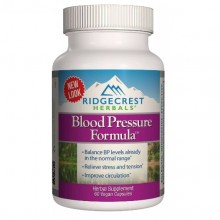 Комплекс для профилактики давления и кровообращения RidgeCrest Herbals Blood Pressure Formula 60 Veg Caps RCH548