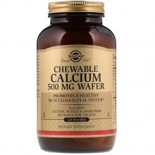 Микроэлемент Кальций Solgar Chewable Calcium 500 mg 120 Wafers SOL-00410
