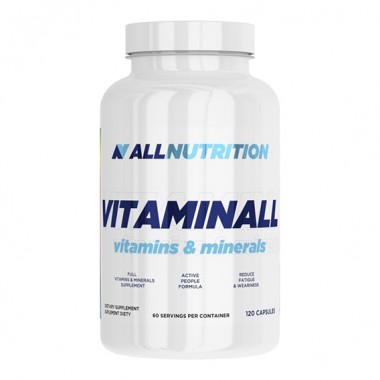 Витаминно-минеральный комплекс для спорта All Nutrition VitaminALL Vitamins & Minerals 120 Caps Витаминно-минеральный комплекс для спорта All Nutrition VitaminALL Vitamins & Minerals 120 Caps