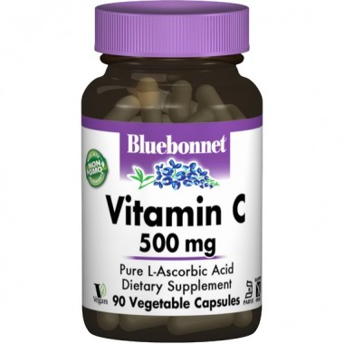 Витамин C Bluebonnet Nutrition Vitamin C 500 mg 90 Veg Caps BLB0510