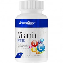 Витаминно-минеральный комплекс для спорта IronFlex Vitamin Forte 120 Tabs Витаминно-минеральный комплекс для спорта IronFlex Vitamin Forte 120 Tabs