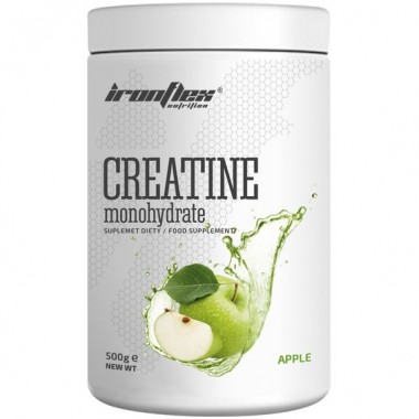 Креатин моногидрат IronFlex Creatine Monohydrate 500 g /200 servings/ Apple