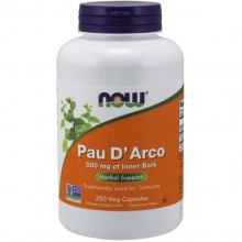 Муравьиное дерево NOW Foods Pau D'Arco 500 mg 250 Veg Caps Муравьиное дерево NOW Foods Pau D'Arco 500 mg 250 Veg Caps