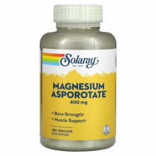 Микроэлемент Магний Solaray Magnesium Asporotate 400 mg 180 Veg Caps SOR13223 Микроэлемент Магний Solaray Magnesium Asporotate 400 mg 180 Veg Caps SOR13223