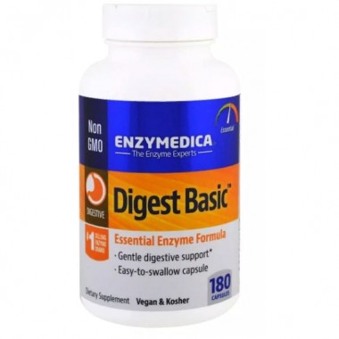 Пищеварительные ферменты Enzymedica Digest Basic, Essential Enzyme Formula 180 Caps EZ29011