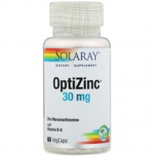 Микроэлемент Цинк Solaray OptiZinc 30 mg 60 Veg Caps SOR04707 Микроэлемент Цинк Solaray OptiZinc 30 mg 60 Veg Caps SOR04707