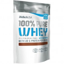 Протеин BioTechUSA 100% Pure Whey 454 g /16 servings/ Bourbon Vanilla