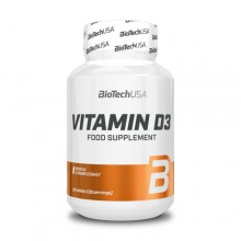 Витамин D для спорта BioTechUSA Vitamin D3 120 Tabs Витамин D для спорта BioTechUSA Vitamin D3 120 Tabs