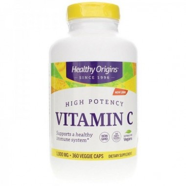 Витамин C Healthy Origins Vitamin C 1000 mg 360 Veg Caps HOG-15228