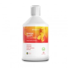 Витаминно-минеральный комплекс для спорта Sporter Mega Sport 500 ml /33 servings/ Orange