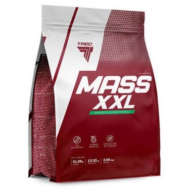 Гейнер Trec Nutrition MASS XXL 3000 g /42 servings/ Salted caramel