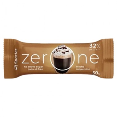 Протеиновый батончик Sporter Zero One 50 g Mocha Cappuccino Протеиновый батончик Sporter Zero One 50 g Mocha Cappuccino