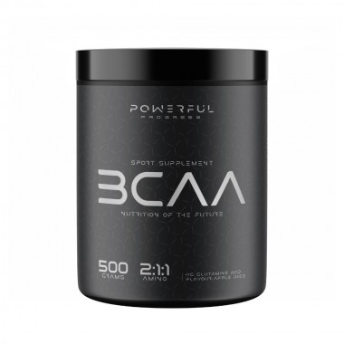 Аминокислота BCAA для спорта Powerful Progress BCAA 2:1:1 + Glutamine 500 g /50 servings/ Apple Аминокислота BCAA для спорта Powerful Progress BCAA 2:1:1 + Glutamine 500 g /50 servings/ Apple