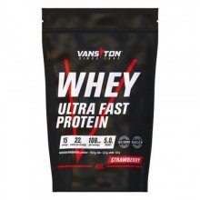 Протеин Vansiton Whey Ultra Fast Protein 450 g /15 servings/ Strawberry Протеин Vansiton Whey Ultra Fast Protein 450 g /15 servings/ Strawberry