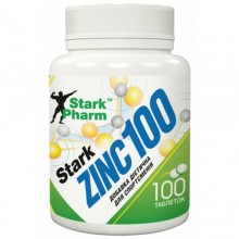 Микроэлемент Цинк для спорта Stark Pharm Stark Zinc 100 mg 100 Tabs