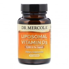 Витамин D Dr. Mercola Liposomal Vitamin D3 10000 IU 30 Caps