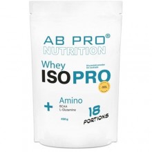 Протеин AB PRO ISO PRO Whey+ Amino 450 g /18 servings/ Тирамису Протеин AB PRO ISO PRO Whey+ Amino 450 g /18 servings/ Тирамису