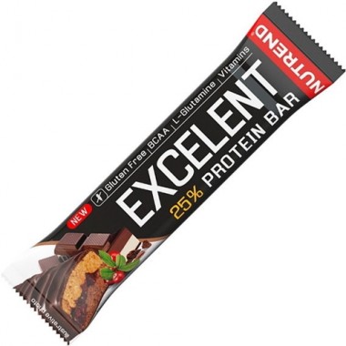 Протеиновый батончик Nutrend Excelent Protein bar 85 g Chocolate Nougat with Cranberries in Milk Chocolate Протеиновый батончик Nutrend Excelent Protein bar 85 g Chocolate Nougat with Cranberries in Milk Chocolate
