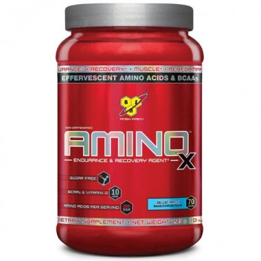 Аминокомплекс для спорта BSN Amino X 1010 g /70 servings/ Blue Raspberry