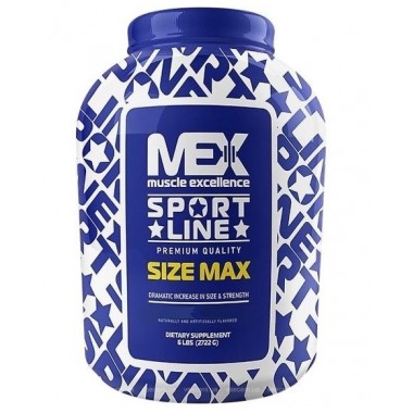 Гейнер MEX Nutrition Size Max 2720 g /24 servings/ Vanilla