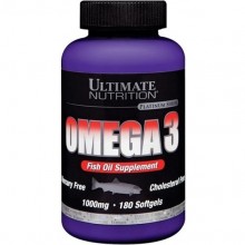 Омега для спорта Ultimate Nutrition Omega 3 180 Softgels Омега для спорта Ultimate Nutrition Omega 3 180 Softgels