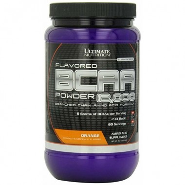 Аминокомплекс для спорта Ultimate Nutrition Flavored BCAA 12,000 Powder 457 g /60 servings/ Orange