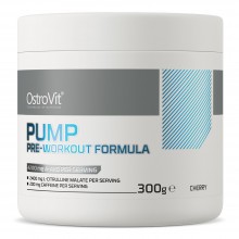 Комплекс до тренировки OstroVit PUMP Pre-Workout 300 g /30 servings/ Cherry Комплекс до тренировки OstroVit PUMP Pre-Workout 300 g /30 servings/ Cherry