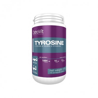 Тирозин для спорта OstroVit Tyrosine 210 g /140 servings/ Orange