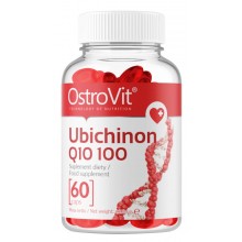 Коэнзим для спорта OstroVit Ubichinon Q10 100 mg 60 Caps Коэнзим для спорта OstroVit Ubichinon Q10 100 mg 60 Caps