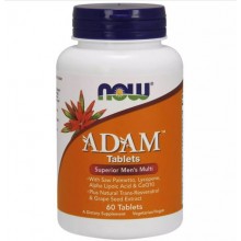 Витаминно-минеральный комплекс NOW Foods ADAM, Superior Men's Multi 60 Tabs