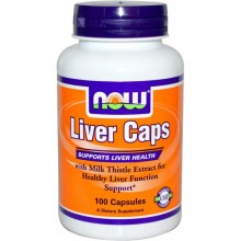 Комплекс для профилактики работы печени NOW Foods Liver Caps 100 Caps