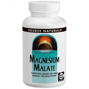 Микроэлемент Магний Source Naturals Magnesium Malate 1250 mg 180 Tabs