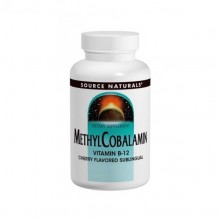 Витамин Б12 Source Naturals Methyl Cobalamin (В12) 60 Lozenges Cherry Flavored