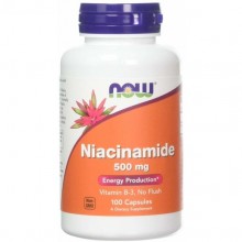 Ниацин NOW Foods Niacinamide 500 mg 100 Caps Ниацин NOW Foods Niacinamide 500 mg 100 Caps