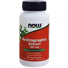 Натуральная добавка для иммунитета NOW Foods Andrographis 400 mg 90 Veg Caps