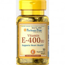Витамин E Puritan's Pride Vitamin E-400 IU 50 Softgels Витамин E Puritan's Pride Vitamin E-400 IU 50 Softgels
