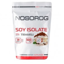 Протеин Nosorog Nutrition Soy isolate 1000 g /28 servings/ Tiramisu